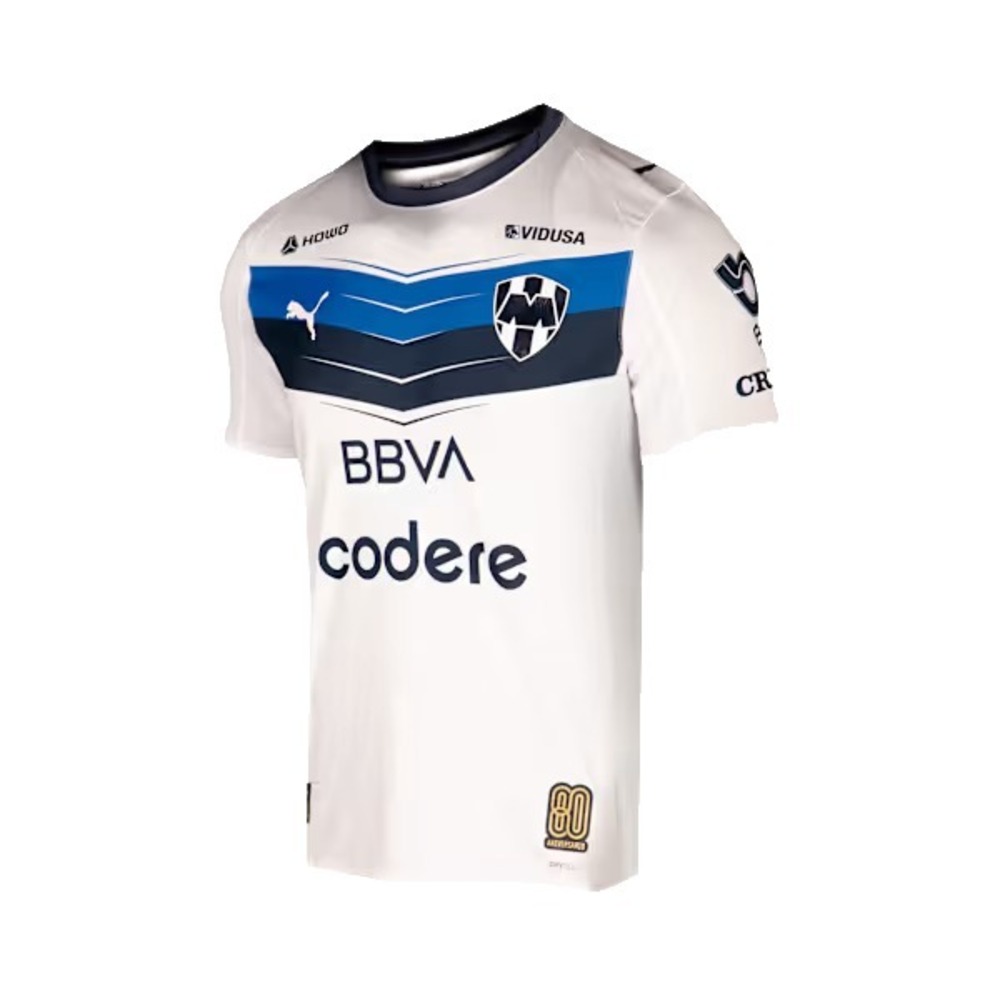 CF Monterrey 2025/26 Away Replica Puma Jersey Men's S - White NWT